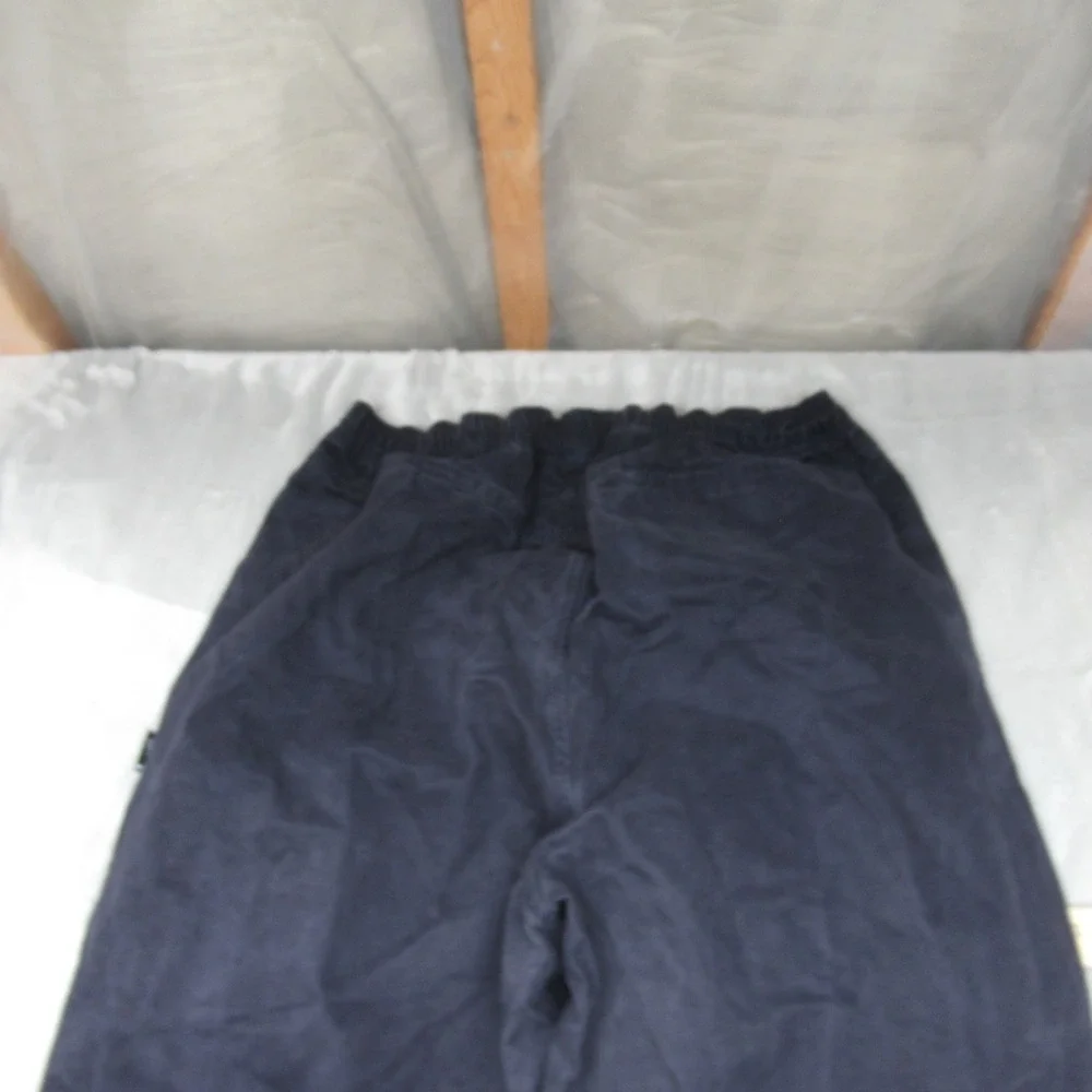 Stussy Baggy Pants Men? Large Blue Elastic Classic Stuff Relaxed‎ Casual 28x2?